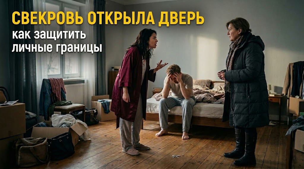 Галина Ивановна, не снимая объемного пуховика и грязных уличных сапог, уверенно прошла мимо их двуспальной кровати