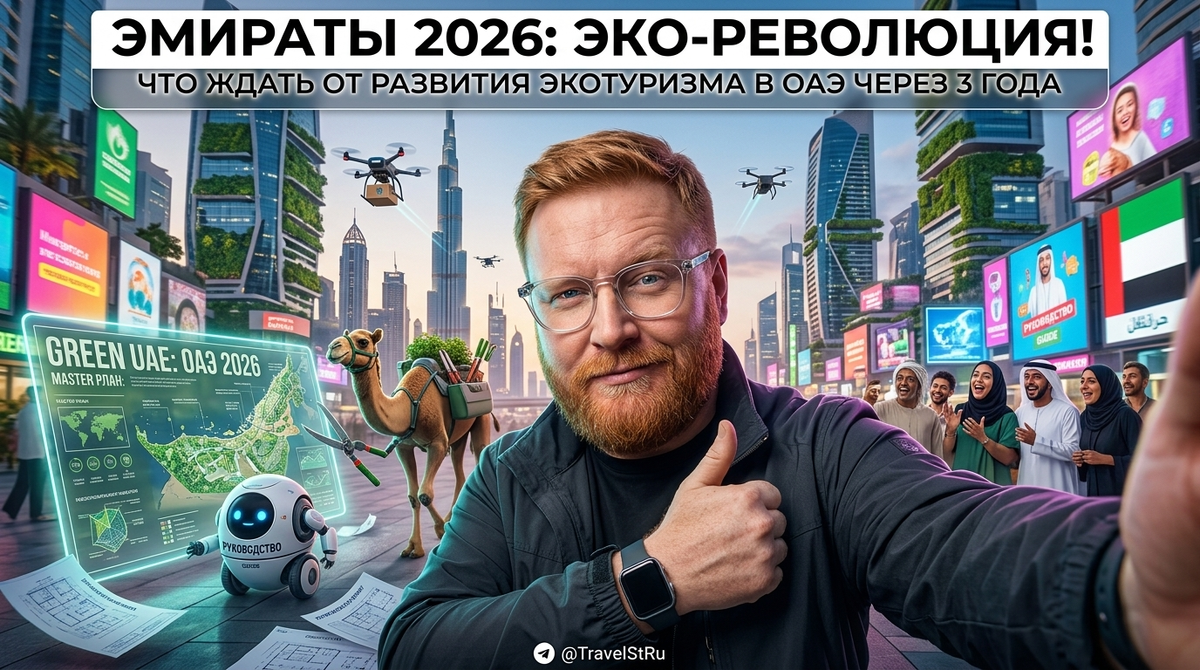 Экотуризм в ОАЭ: развитие экотуризма ОАЭ — что ждать в 2026 году