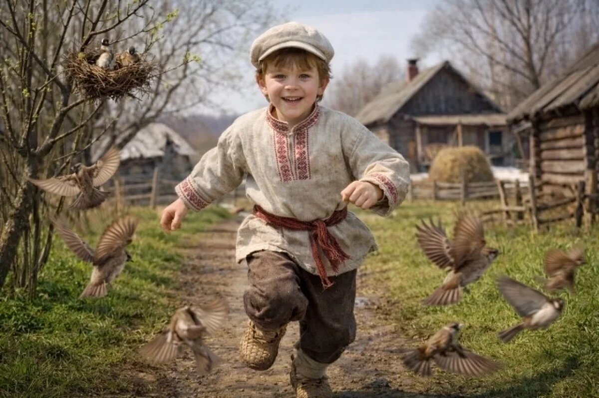    Наши предки предсказывали летнюю погоду по повадками птиц.