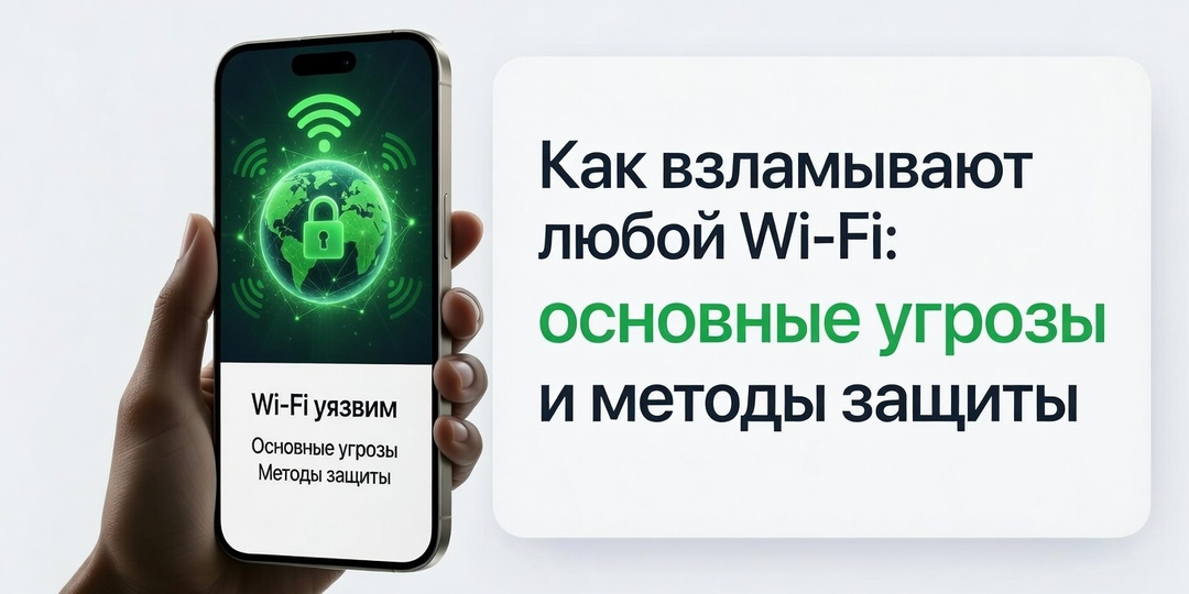 Как взламывают любой Wi-Fi: основные угрозы и методы защиты