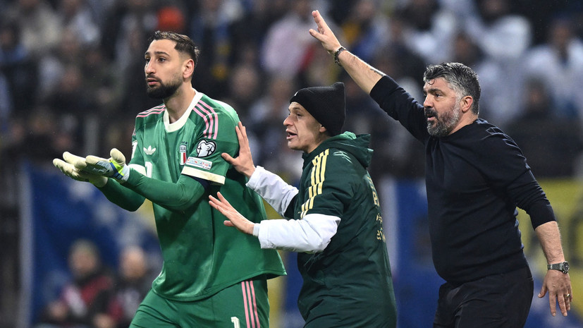     Джанлуиджи Доннарумма (слева) и Дженнаро Гаттузо (справа)  Image Photo Agency/Getty Images