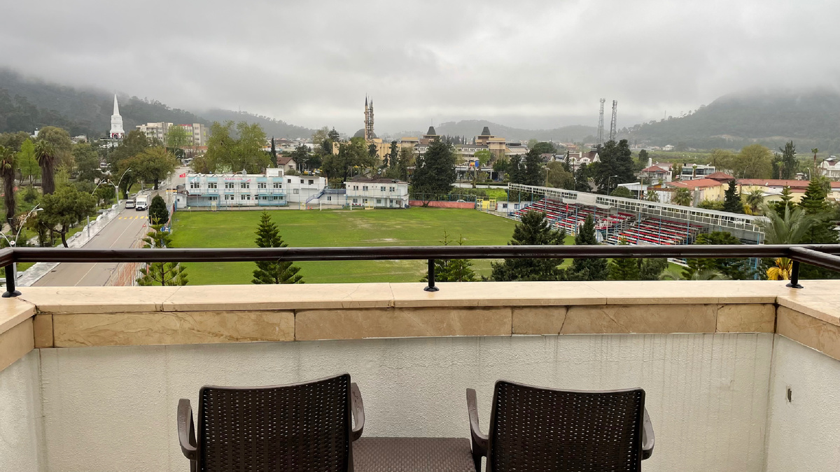 Вид с балкона