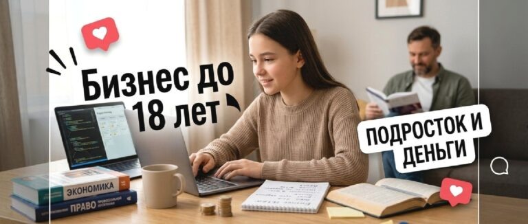    Иллюстрация к материалу: Эмансипация и бизнес: как подросток может стать самостоятельным до 18 лет