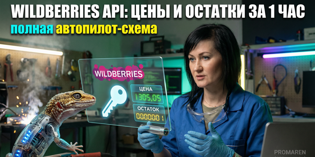 API Wildberries: автоматизация цен и остатков за 1 час