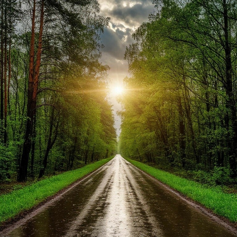 После дождя