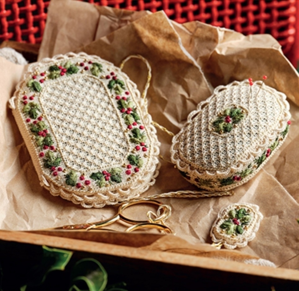 смешанная техника вышивки