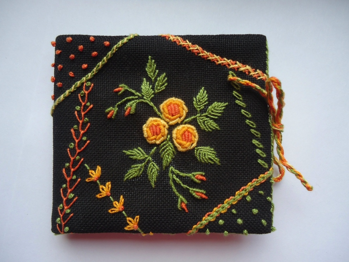 вышивка декоративными швами