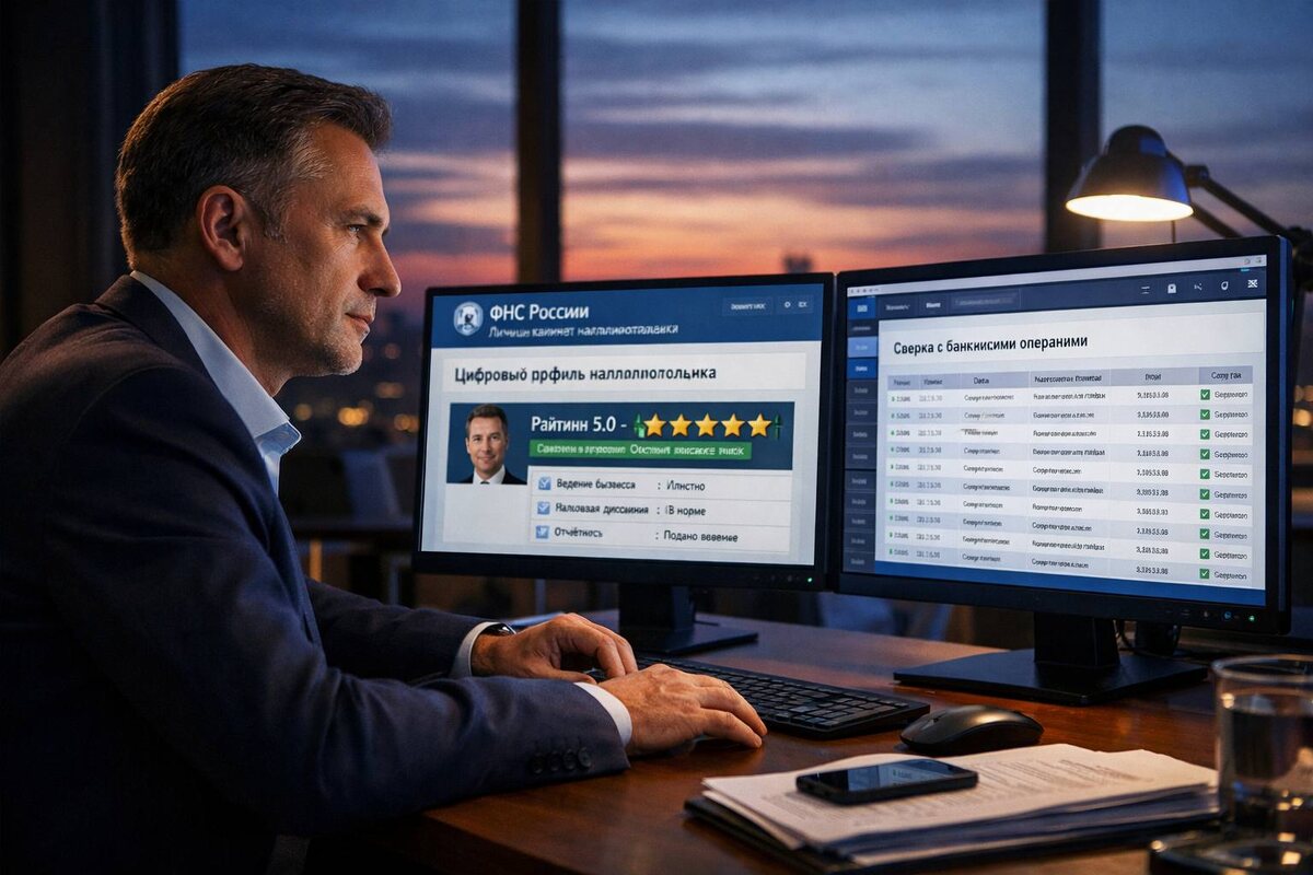 Как ФНС видит ваш профиль