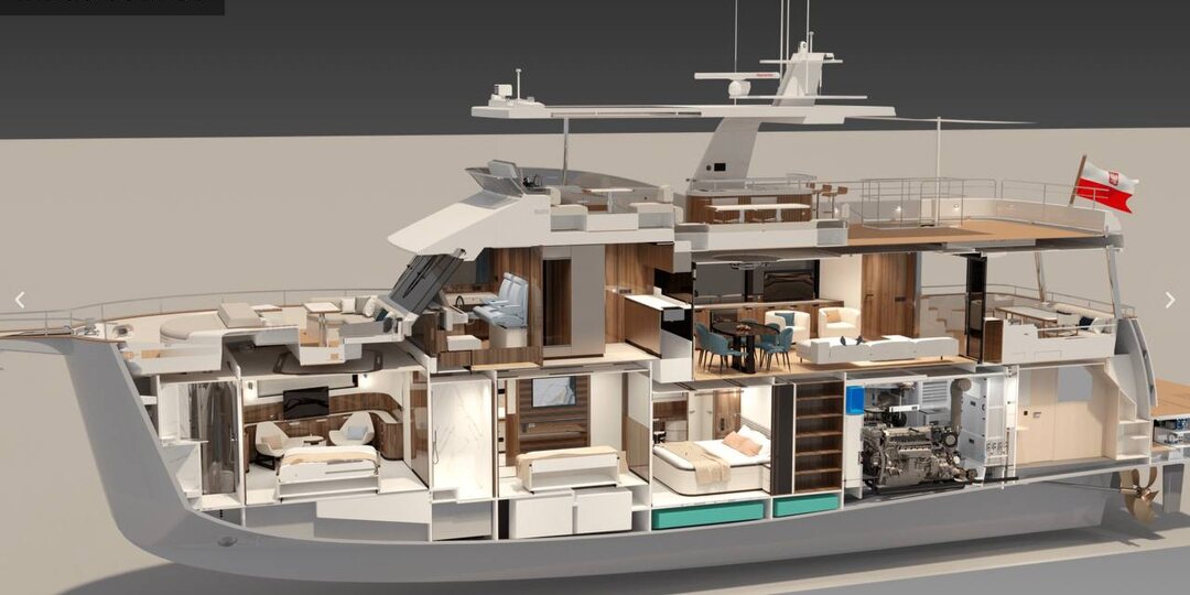 ⚓️ Cormorant COR780: Экспедиционный люкс из Гданьска