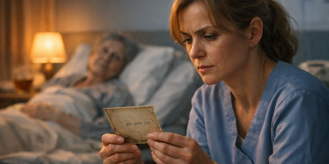 Я кормила пациентку с ложки и слушала её исповедь — пока не поняла, кто её сын