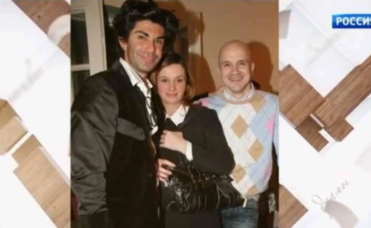 Егор Дружинин с женой и Николаем Цискаридзе. Фото: МК