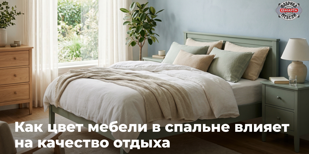 Психология сна 🌸 Как цвет мебели в спальне влияет на качество вашего отдыха и уровень стресса