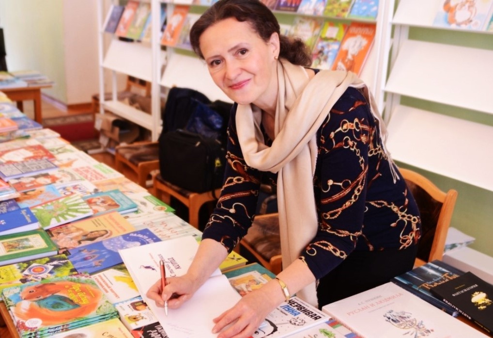    Детский писатель и педагог Марта Белкина. Фото: Никита Чудин. «Учительская газета»