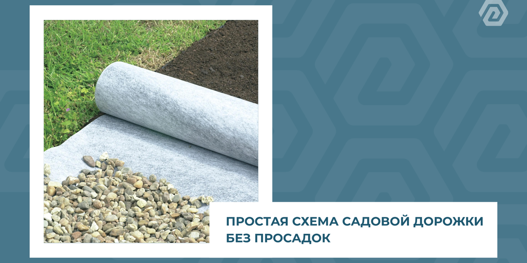 Сделали за майские: простая схема садовой дорожки без просадок