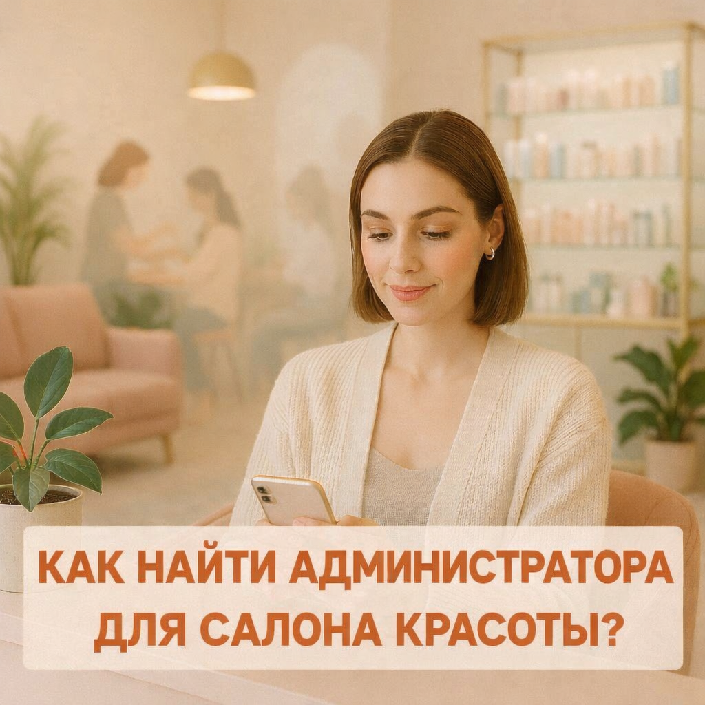 Как найти администратора для салона красоты, который не сидит в телефоне