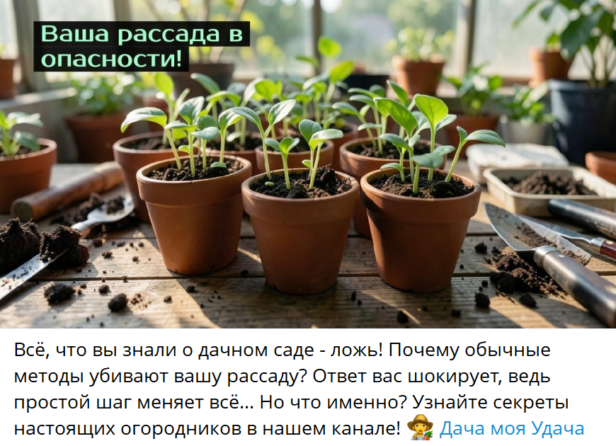 Рекламный пост в одном из Телеграмм каналов