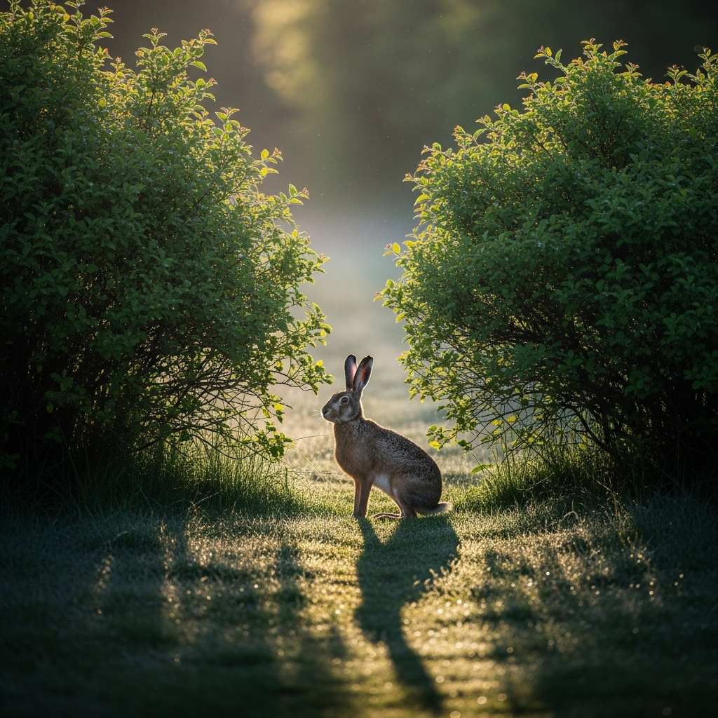Как заяц потерял тень.