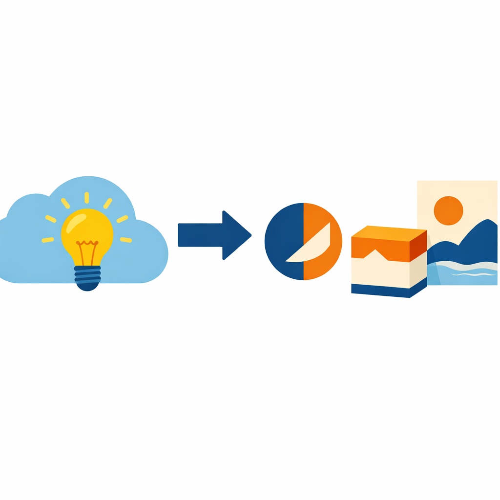 Идея становится визуалом: графдизайнер превращает замысел бренда в логотип, упаковку и картинку