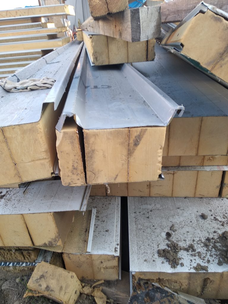 Сэндвич панели ПИР/ППУ, способ изготовление ламельный