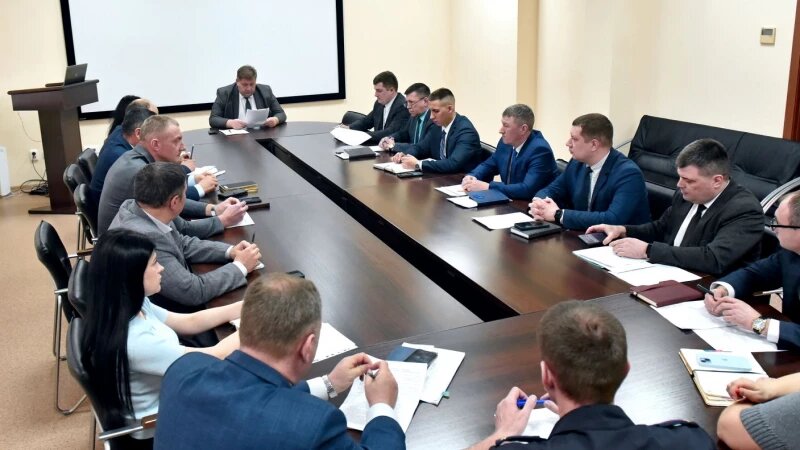     Совещание по вопросу подготовки Барнаула к проведению Пасхи и Дня поминовения усопших. Фото предоставлено пресс-службой Администрации Барнаула.