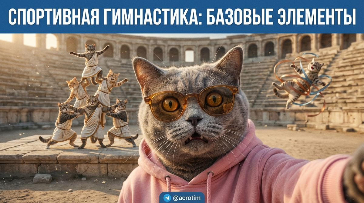    Основные упражнения и элементы спортивной гимнастики для новичков. Тренер