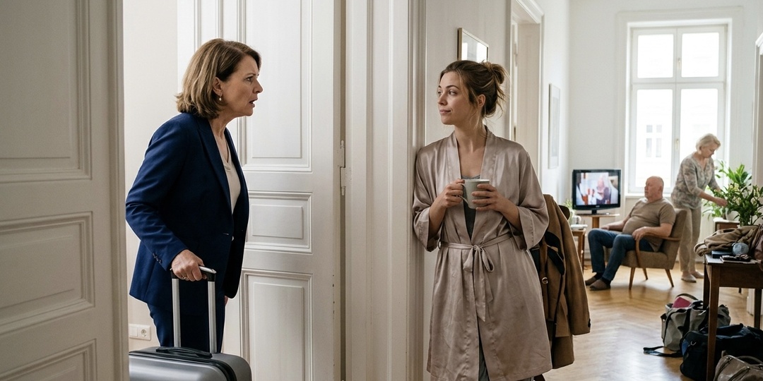 Невестка перевезла своих родителей в мою квартиру, пока я болела