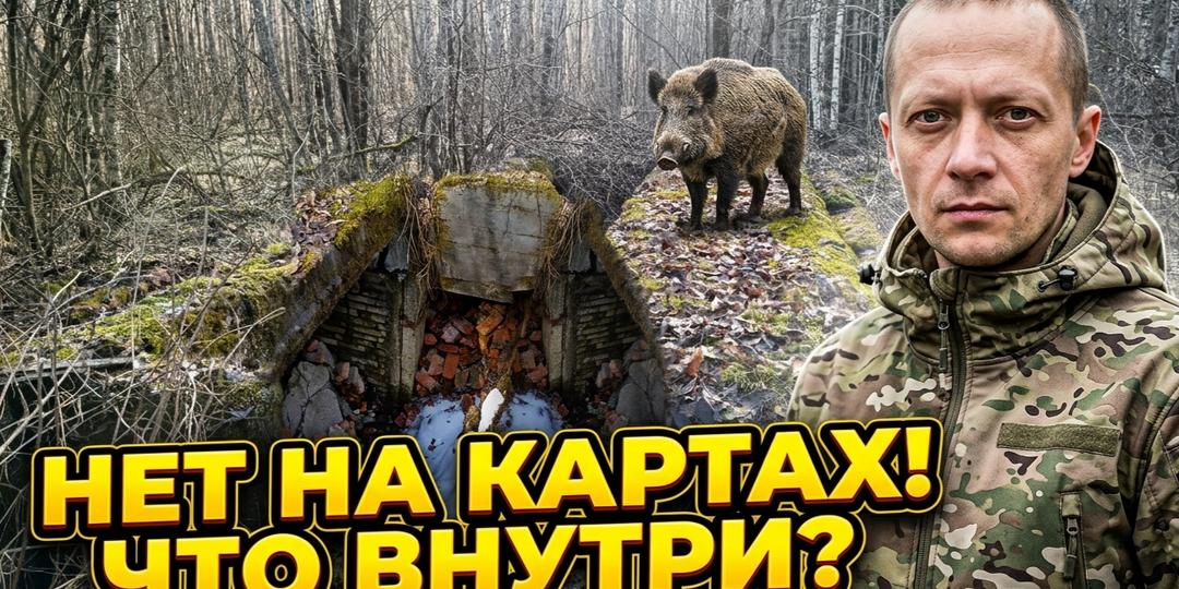 Засекреченная заброшка Выборгского района: нашел в глухом лесу старинное сооружение, которого нет ни на одной карте