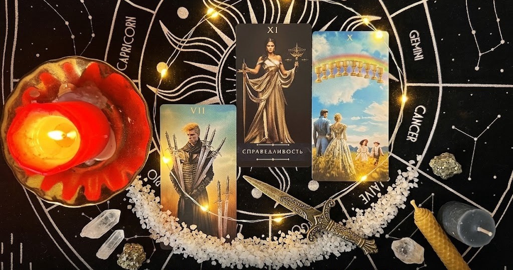 🎭 Тайный недоброжелатель: Кто пристально за вами следит и что ему приготовила Судьба? Честный Таро-расклад.