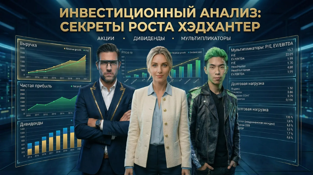 Хэдхантер: дивидендная доходность 14% при замедлении роста. Что дальше?