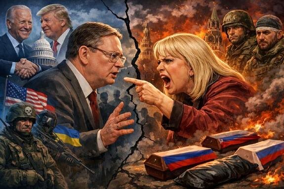 «Плюёт в гробы погибших сыновей»: Яна Поплавская устроила разнос Делягину после его поездки в США