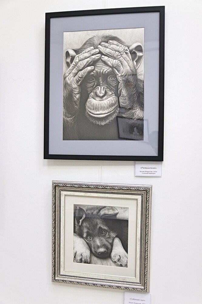 Нижняя работа уже ранее была представлена на выставках в этом павильоне.