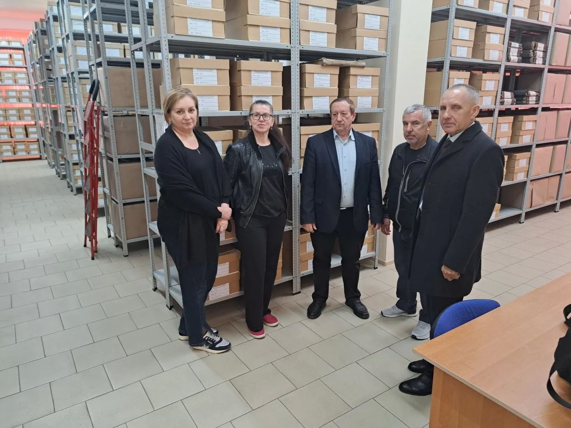Встреча с сотрудниками архивного отдела администрации города Армавира. 