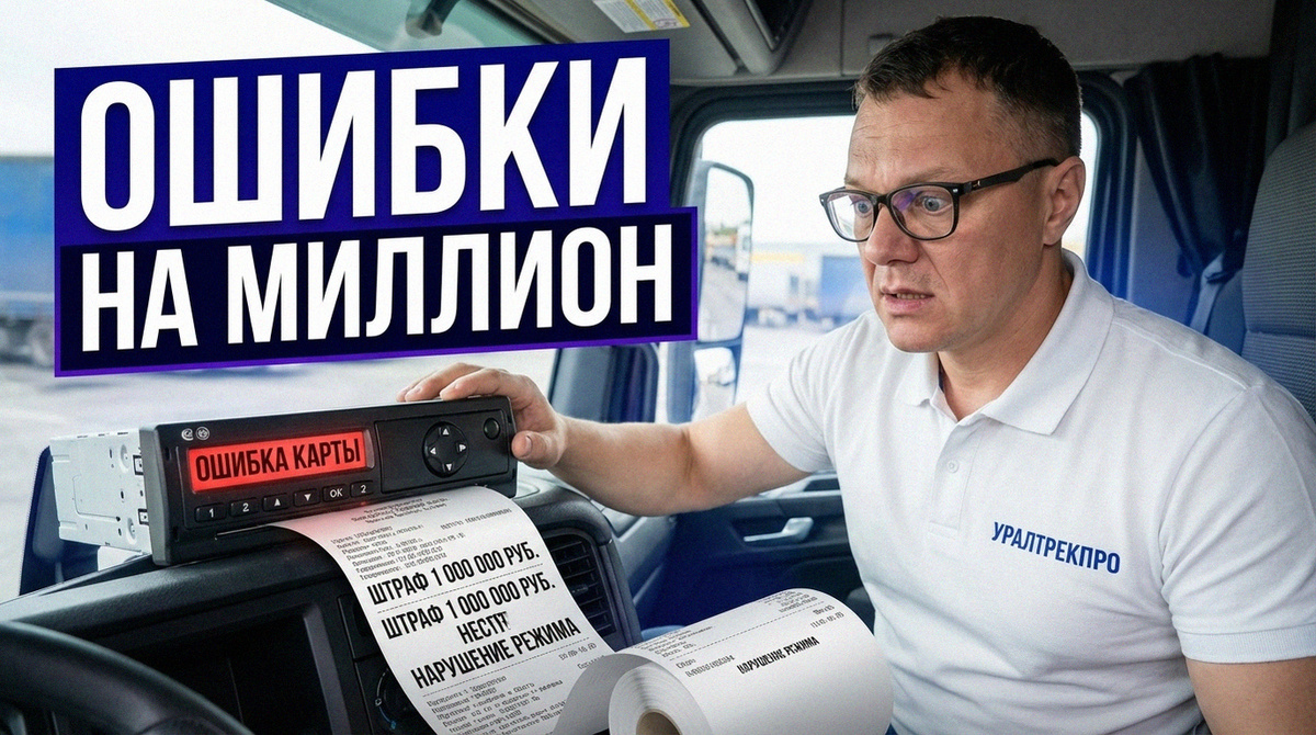    Как избежать штрафов при работе с тахографом: главные ошибки