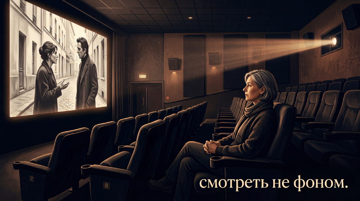 Хороший фильм не просит внимания. Он его забирает.