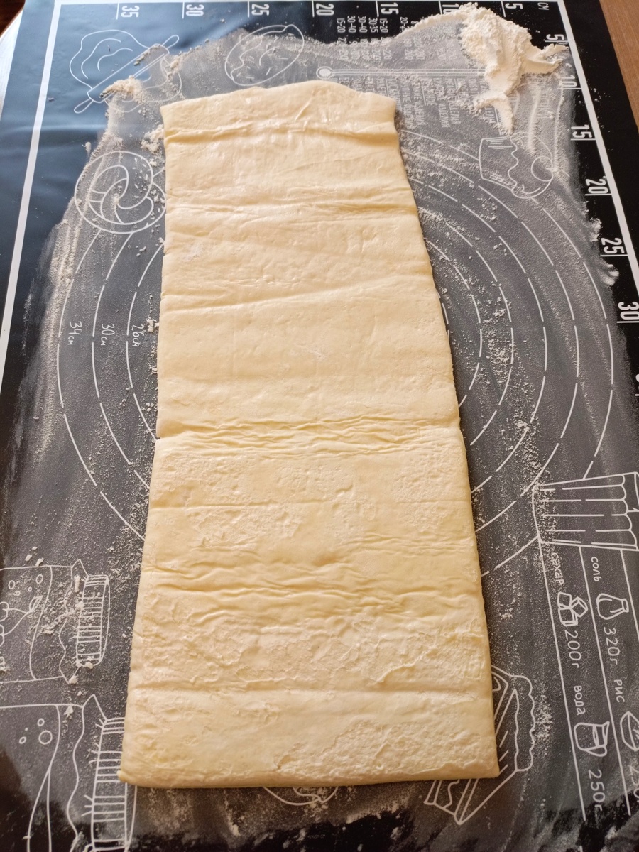 Слоёное тесто. Фото автора 