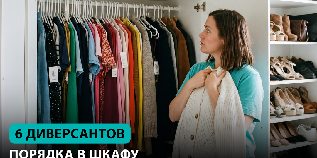 Как вещи, которым не место в шкафу, крадут вашу энергию