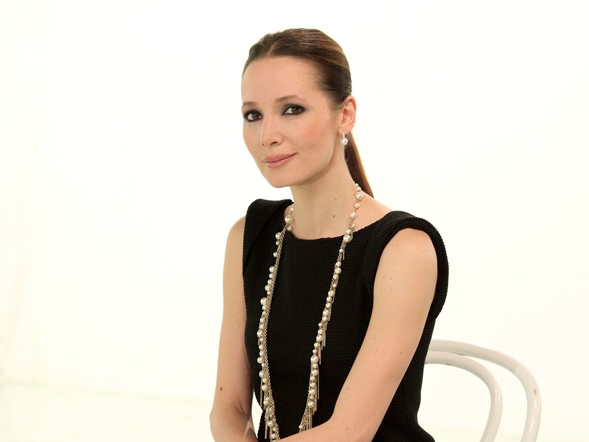 Дарья Златопольская в "Белой студии". Фото: КП