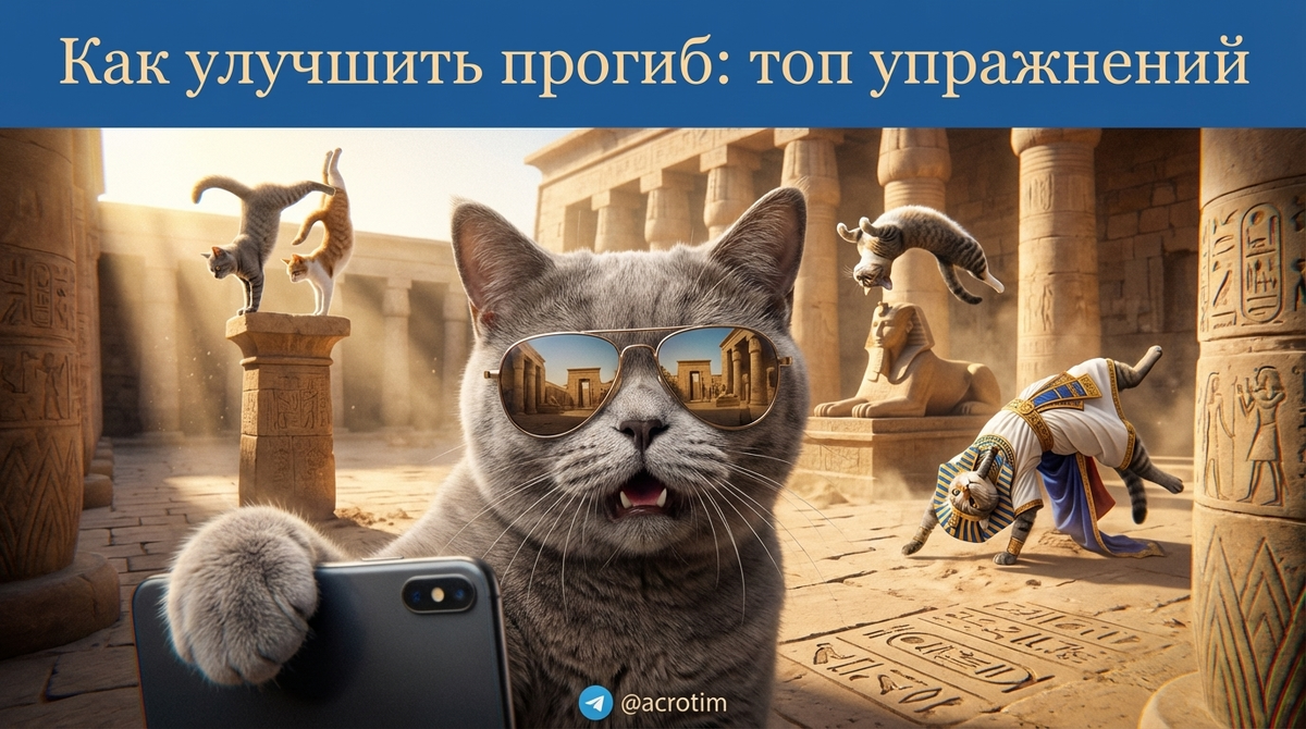    Комплекс эффективных упражнений для развития гибкости спины и подготовки к сложным акробатическим элементам. Тренер