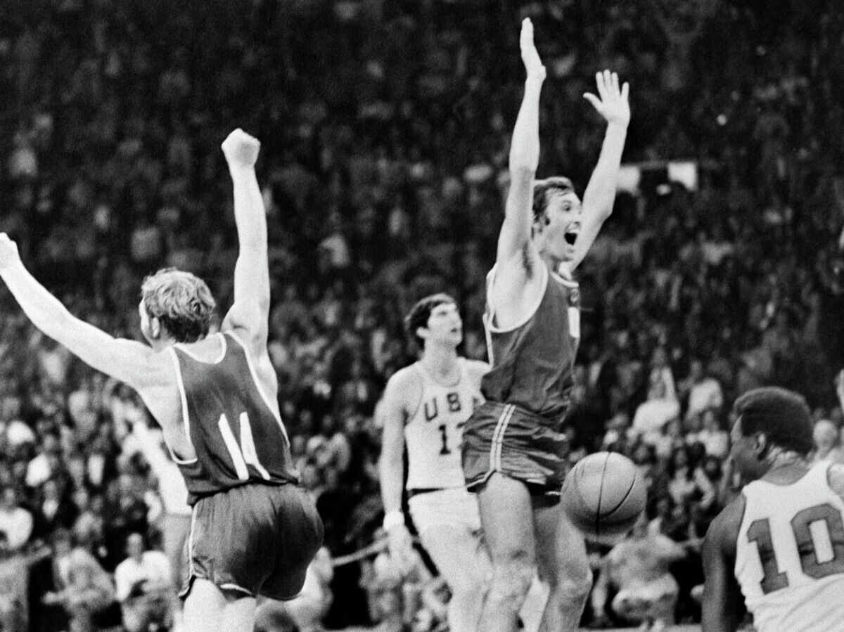    Баскетболисты сборной СССР | © РИА Новости / Юрий Сомов