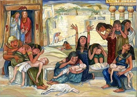 Убийство первенцев в Египте. Фото из открытого доступа