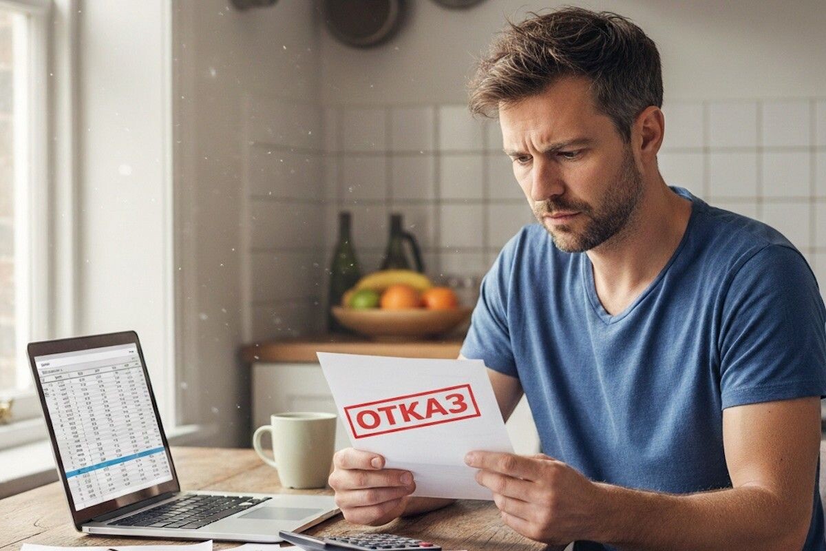 Получить отказ неприятно, но это не приговор — у заемщика есть законные способы улучшить свою финансовую ситуацию. Источник: нейросеть📷
