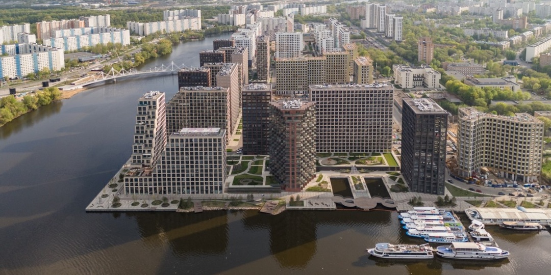 Предложение новостроек у Москвы-реки за 5 лет выросло на 69%, а цены – на 79%