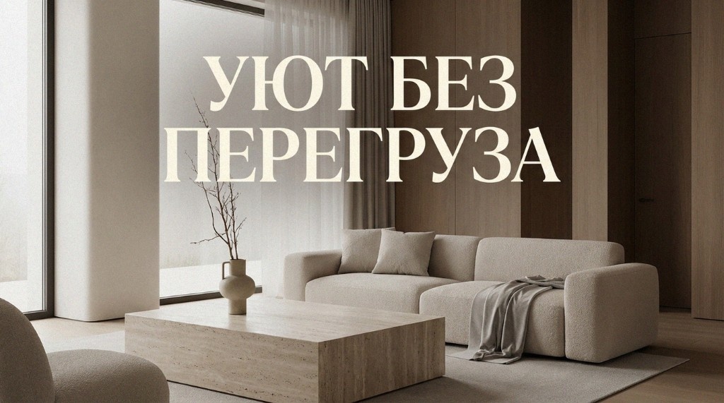 Как сделать интерьер уютным без перегруза