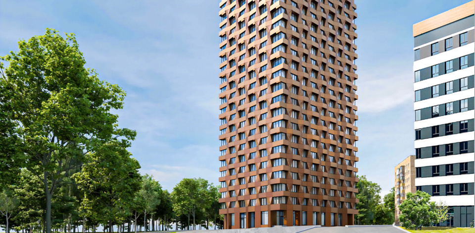     Завершилось возведение новостройки на Кавказском бульваре