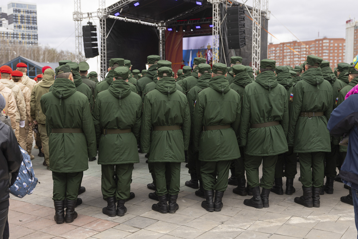Призыв в Вооруженные Силы в 2026 году пройдет по новому.  Фото: ФедералПресс / Иван Кабанов
