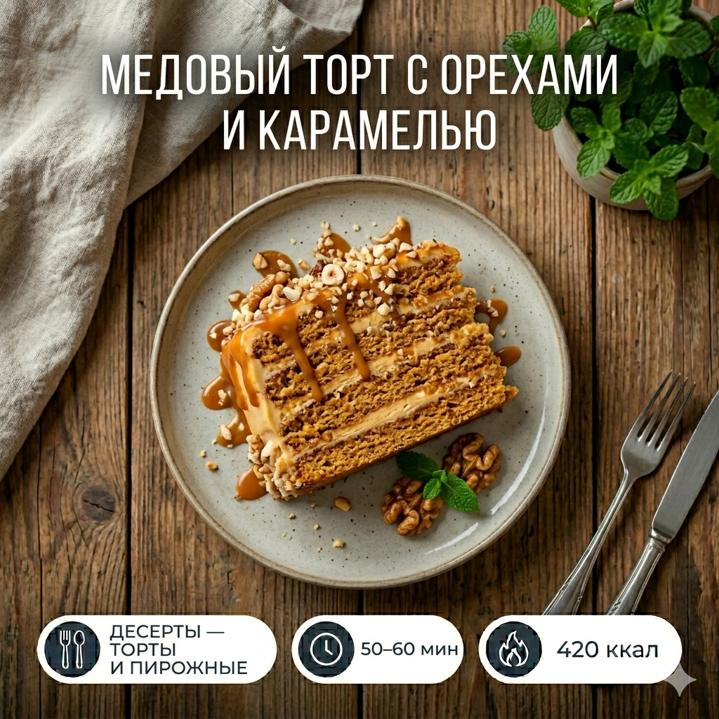 Медовый торт