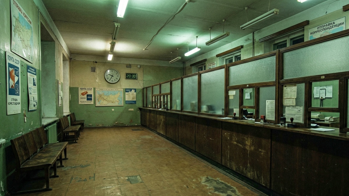 Обычный вечер. Почта за пять минут до закрытия. Я здесь была сотни раз.