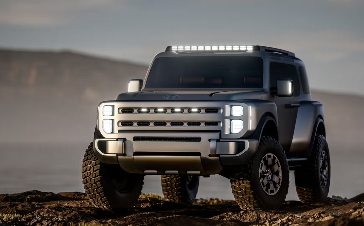 Внедорожник Hyundai Boulder настолько тщательно проработан, что нет сомнения в скором появлении серийной версии