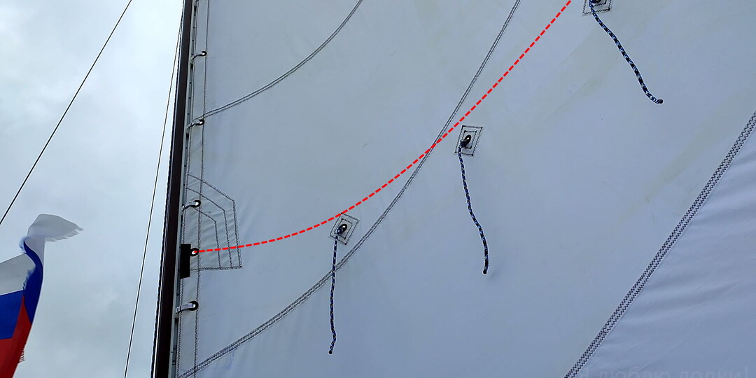 Поперечный профиль паруса: ищу и устраняю проблему