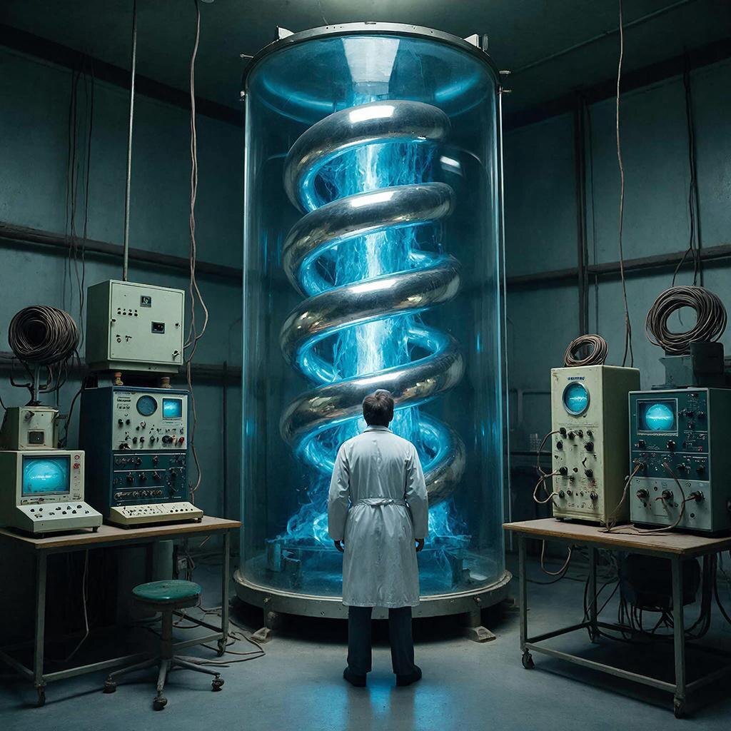 Секретная советская лаборатория 1970-х годов.